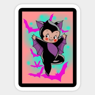 BAT KEWPIE Sticker